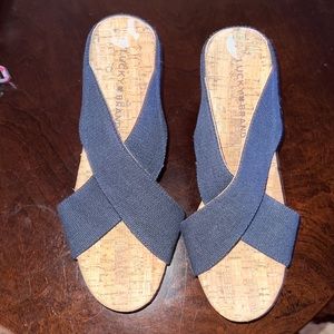 Lucky brand wedge sandals